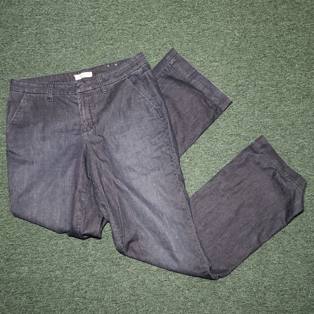 Coldwater Creek Long Work Denim Pants